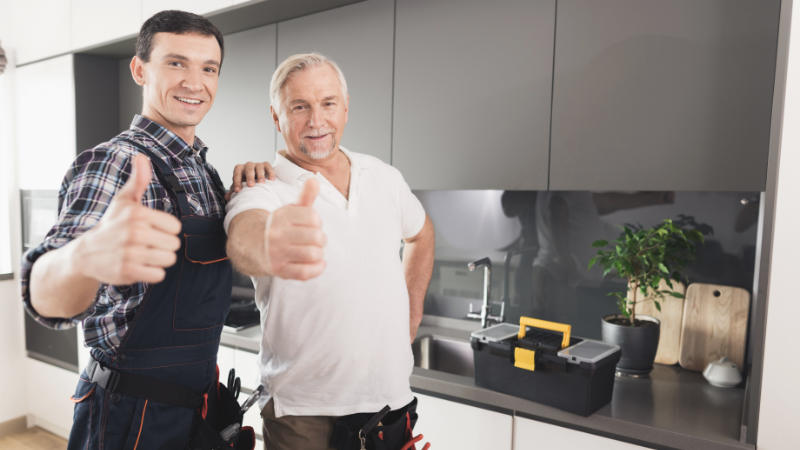 Klaus und Hans Zimmer von HB Versorgungstechnik